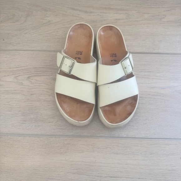 Birkenstock Shoes - Birkenstock Almina leather sandal 39 / US 8-8.5